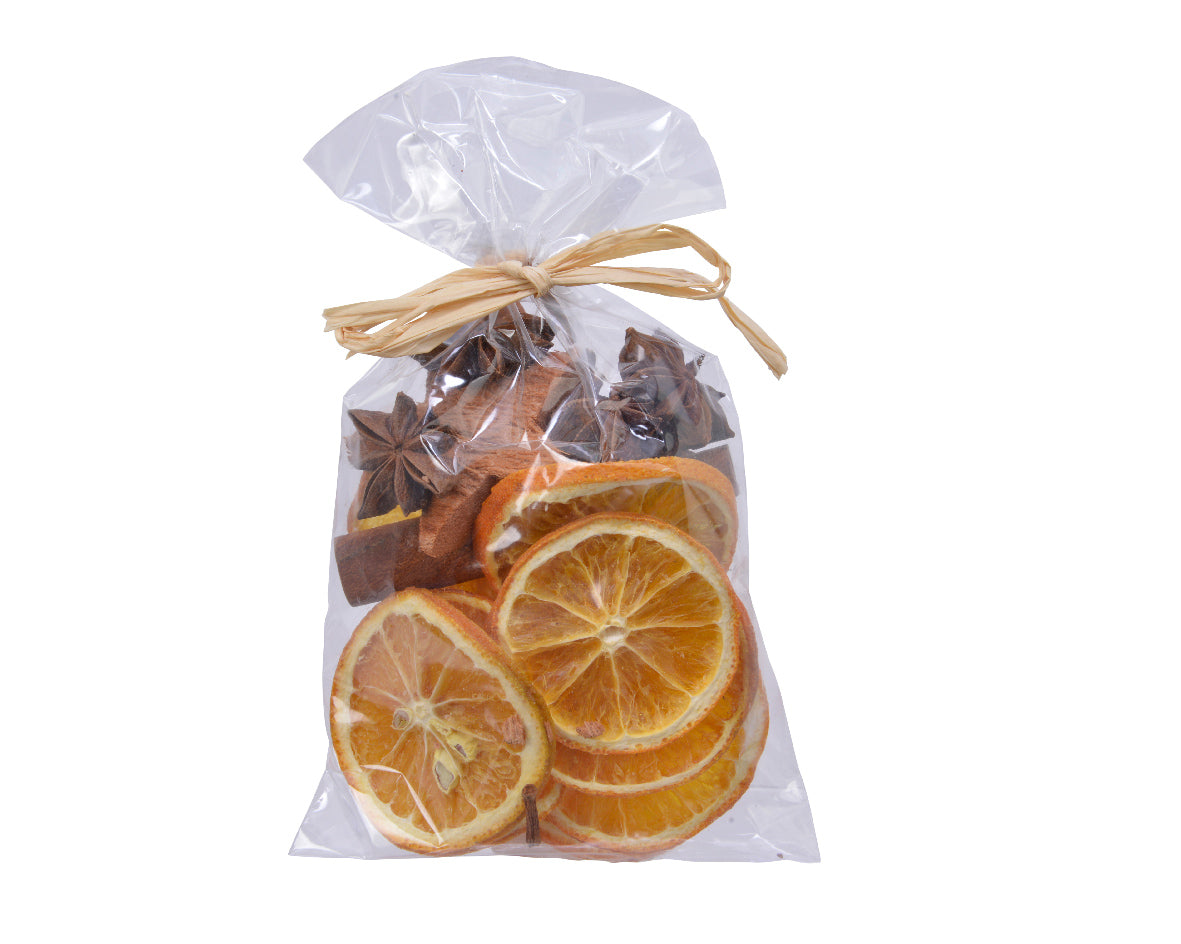 Potpourri with Orange, Cinnamon, Anise, and Coco star