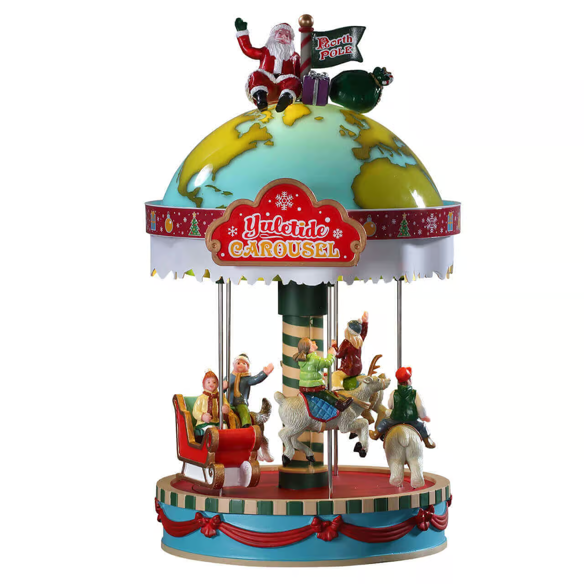 Lemax Yuletide Carousel with Lights, Sounds & Motion