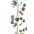 Garland with Red Berries Decoration - 150cm