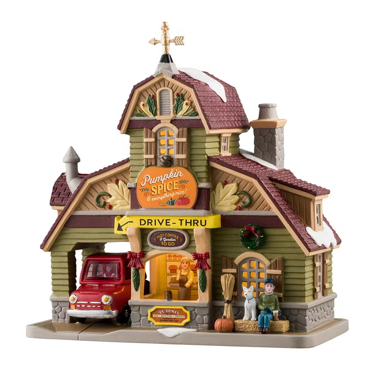 Lemax - Pumpkin Spice & Everything Nice Coffee Shop