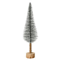 Indoor Brush Mini Tree on Wooden Foot