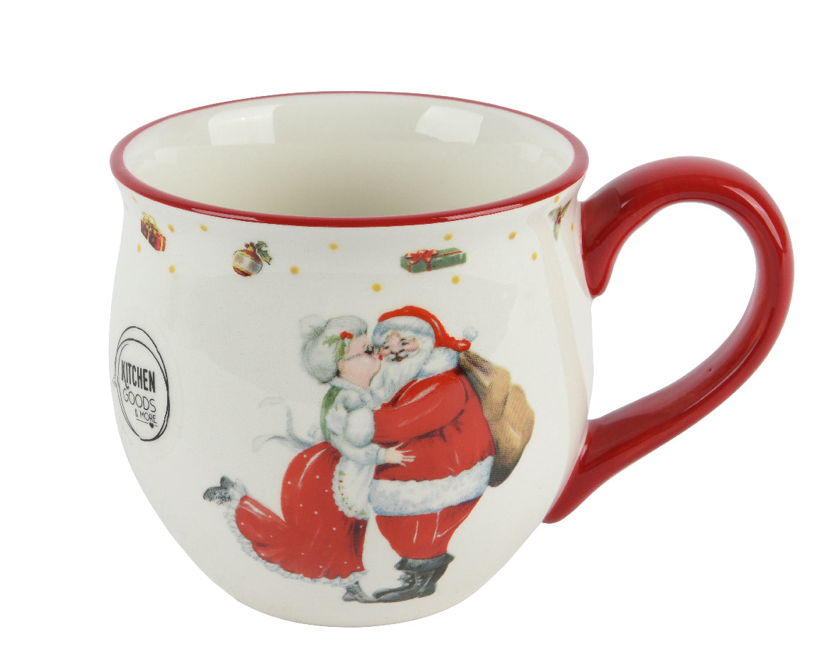 Mr & Mrs Claus Dolomite Mug