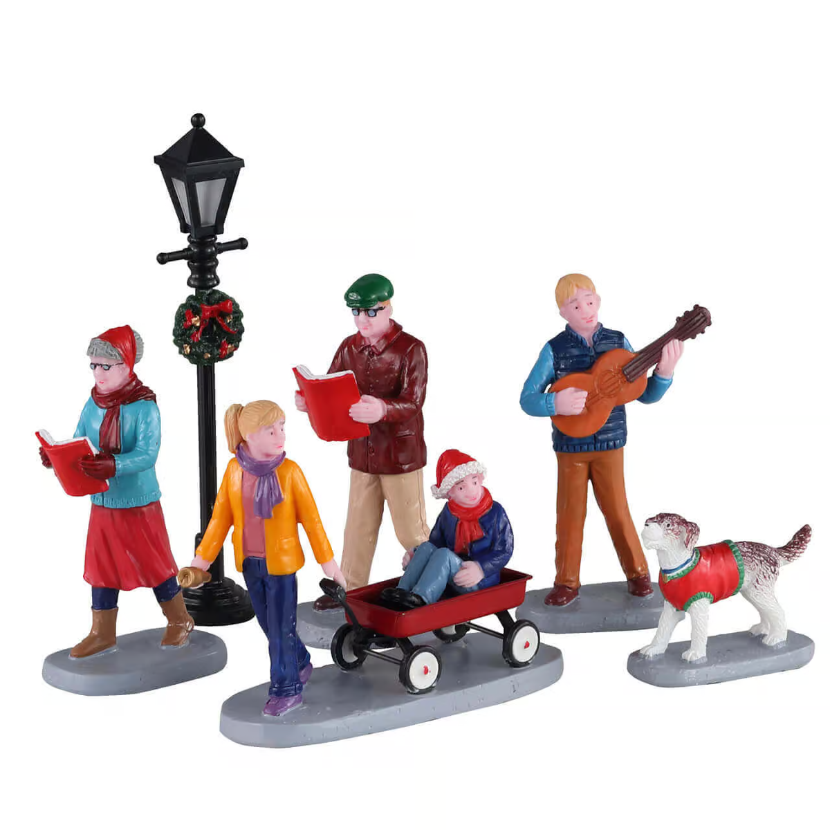 Lemax Merry Songs Christmas Village Figurine Set
