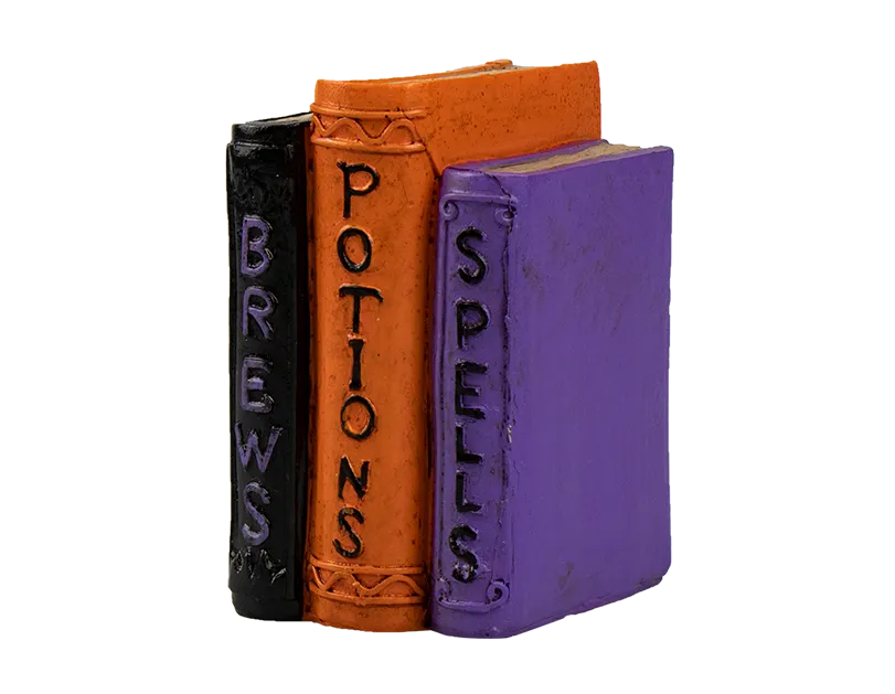 Halloween Potion Books Decoration - 9cm