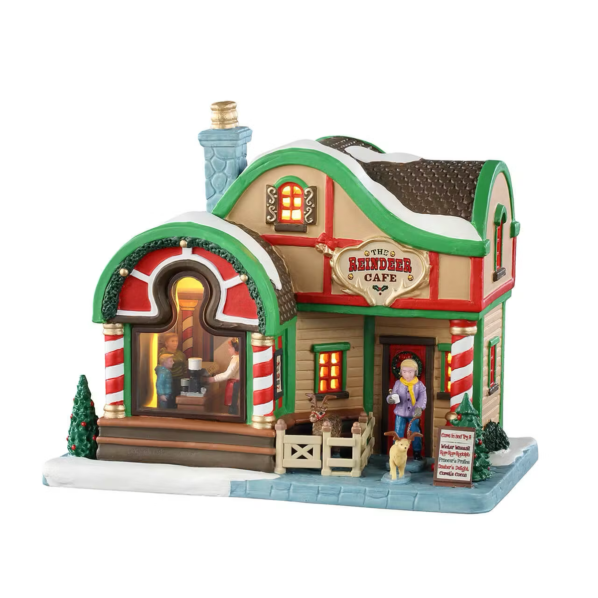 Lemax - The Reindeer Cafe Light Up Village