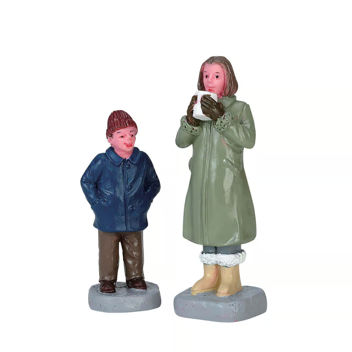 Lemax - Can I Have Some Too Christmas Village Figurines - Set of 2
