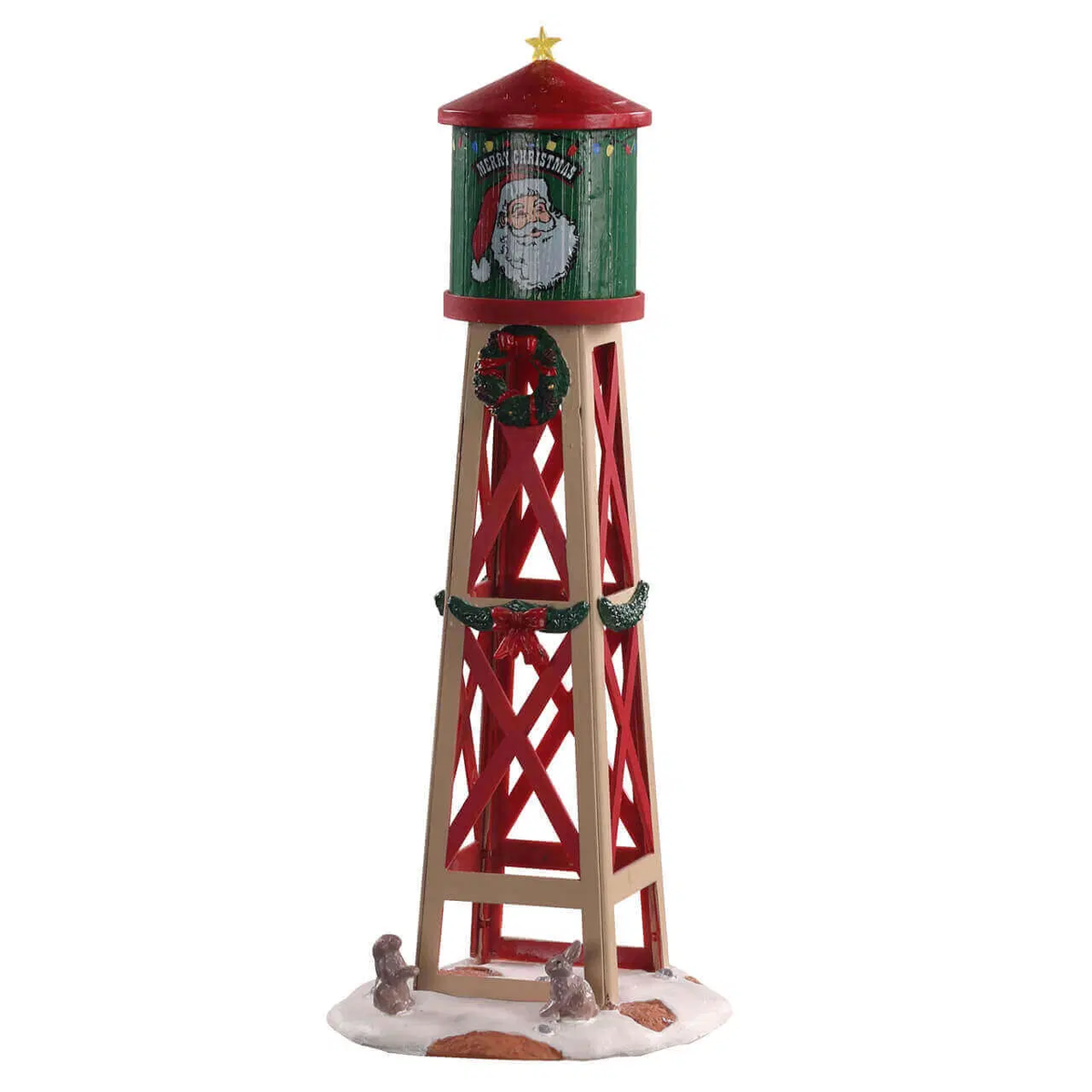Lemax Rustic Water Tower Christmas Village Decoration