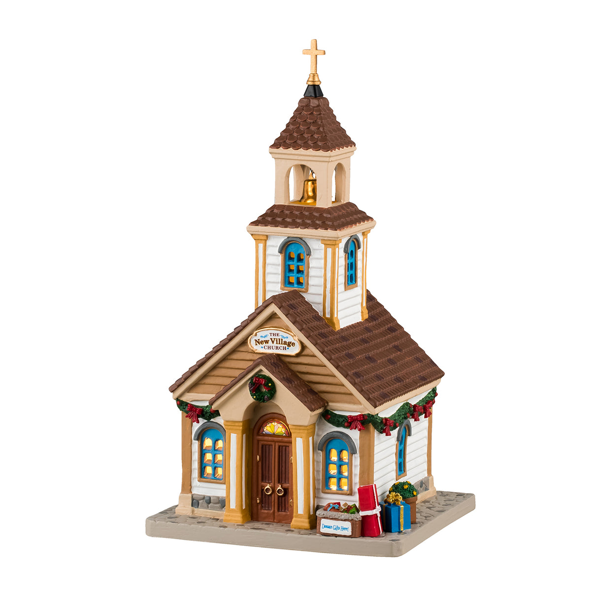 Lemax - The New Village Church Light Up