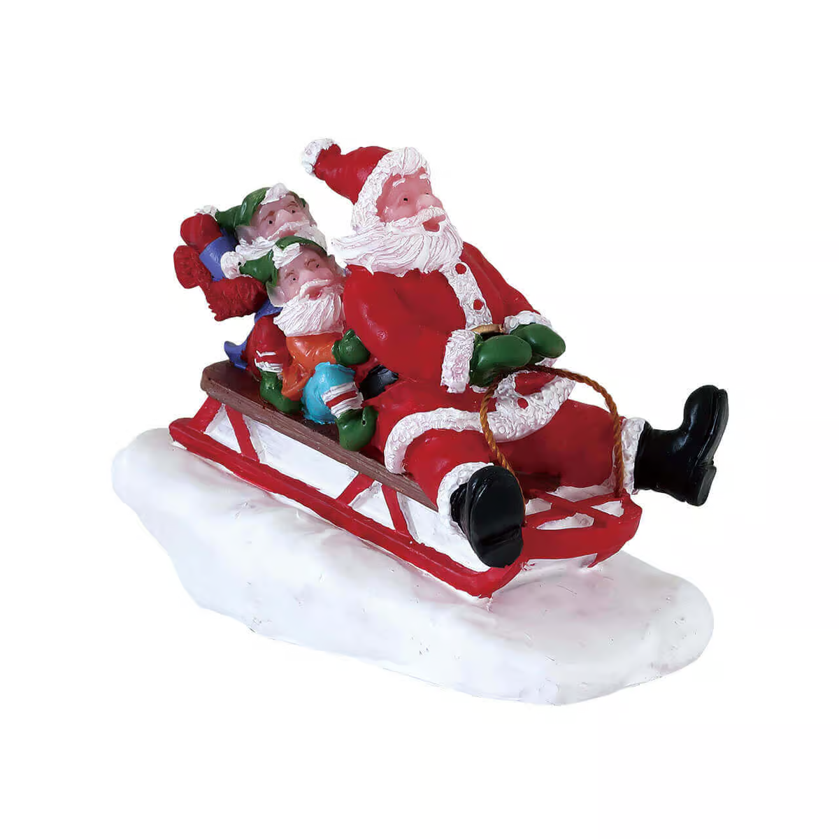 Lemax - Sledding With Santa Christmas Village Figurine