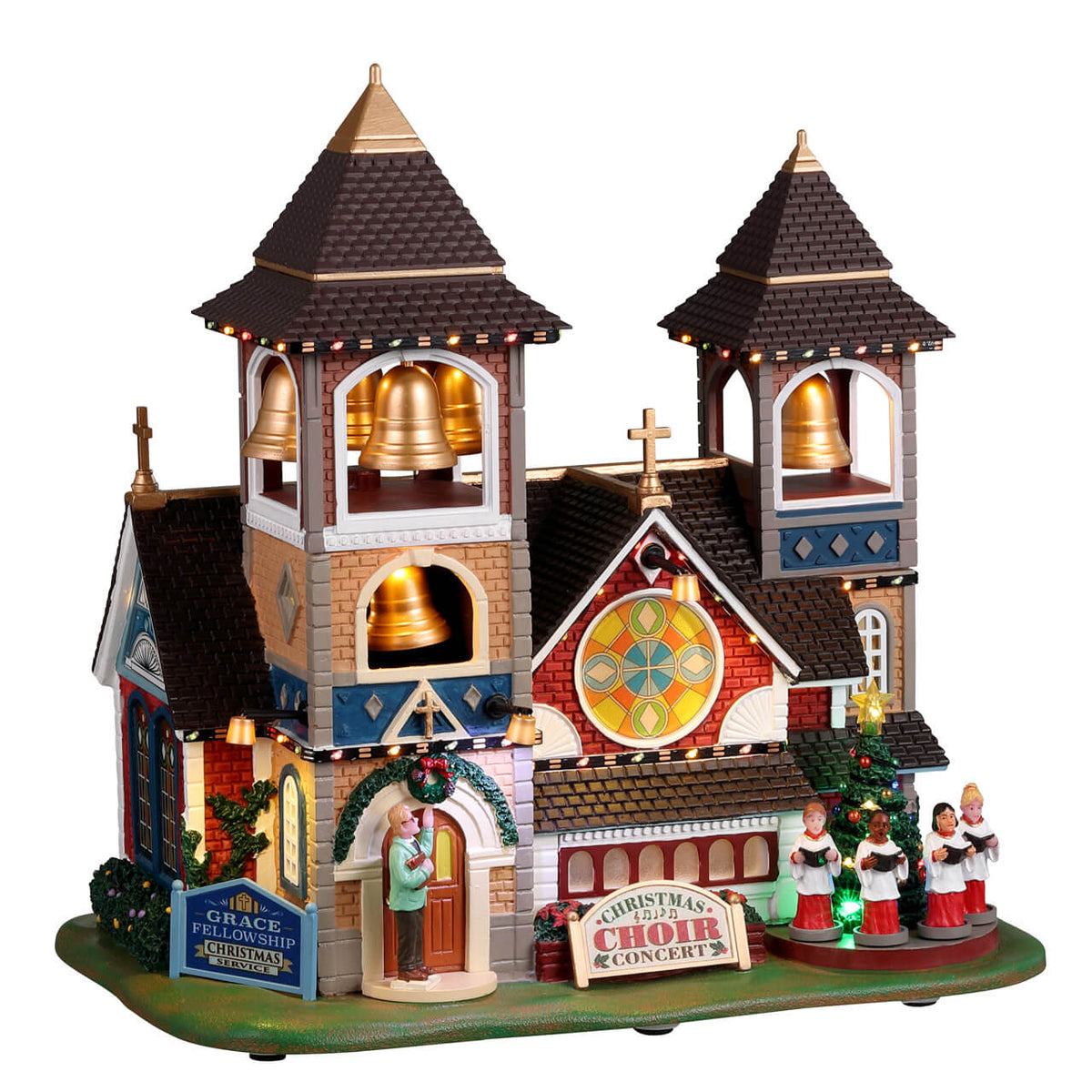 Lemax Christmas Chimes - with Lights, Sound & Motion