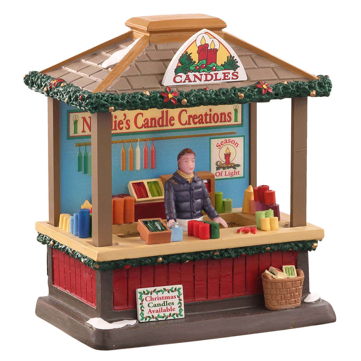 Lemax - Christmas Candles Market Stall