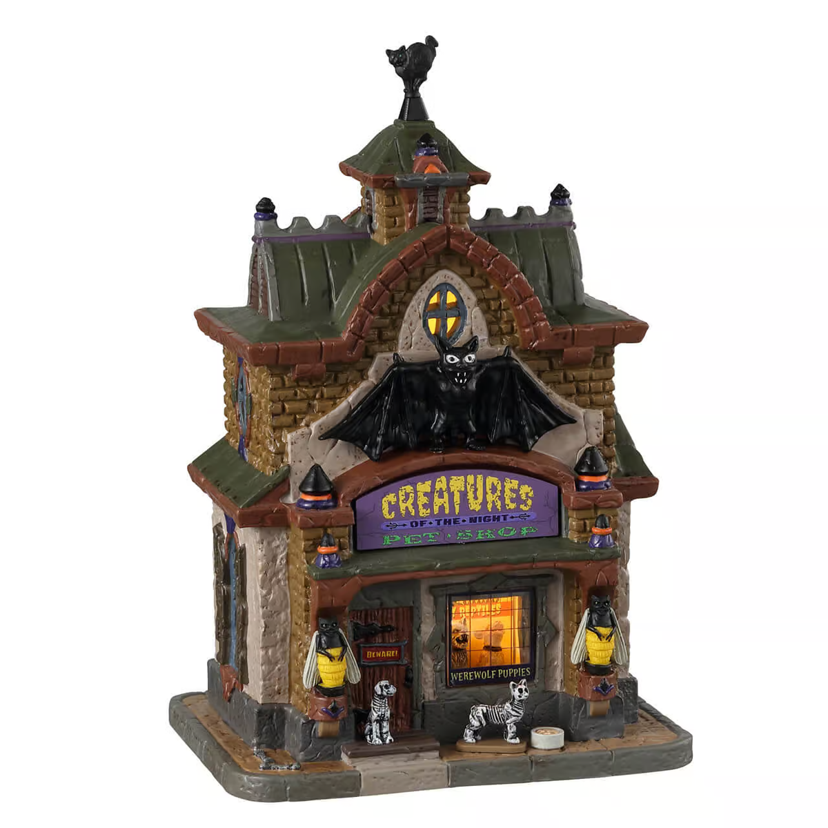 Lemax Spooky Town - Creatures Of The Night Pet Shop