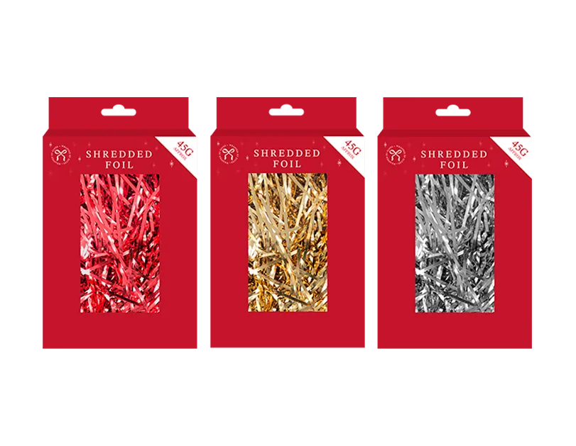 Shredded Christmas Foil - 45g
