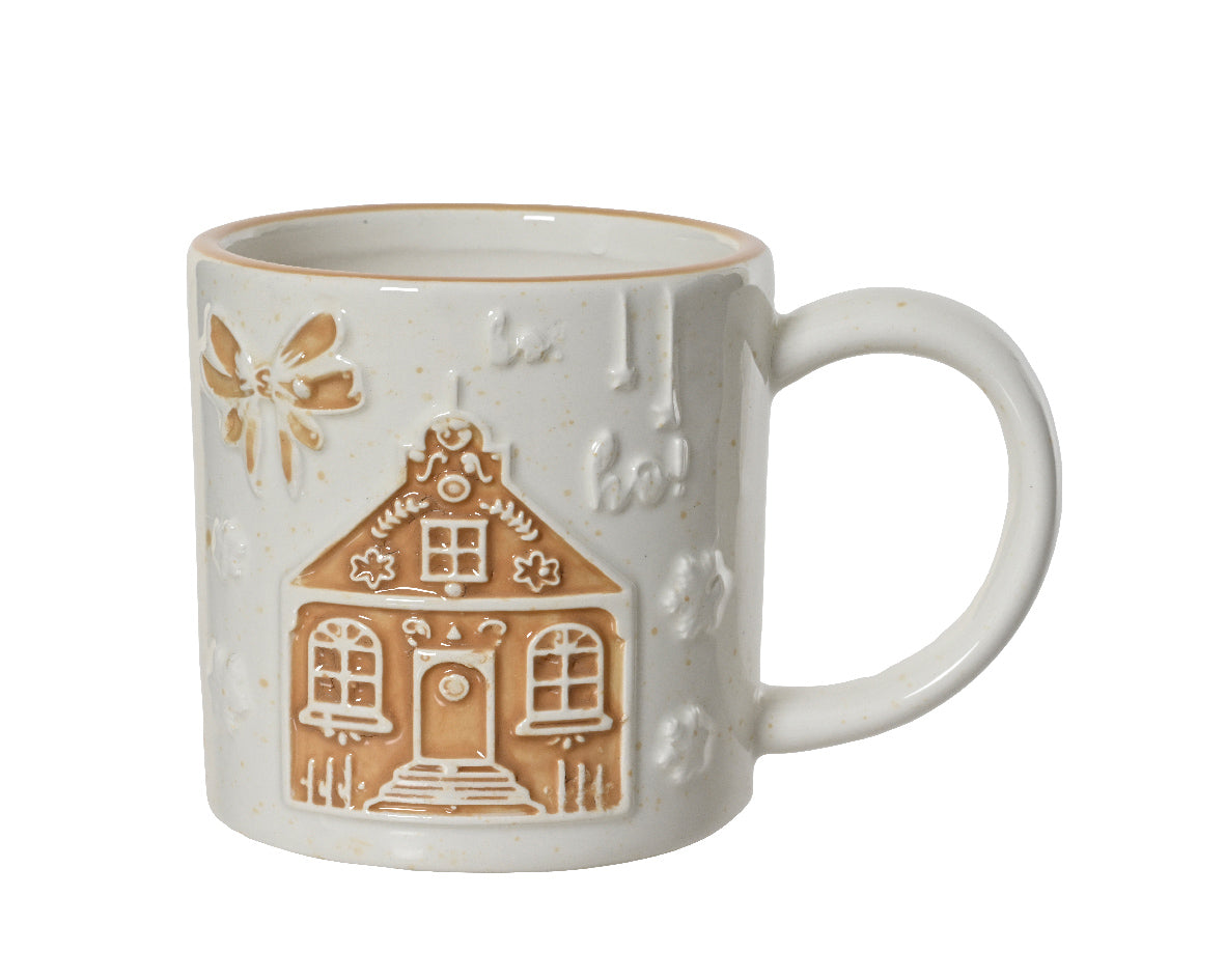Gingerbread House Dolomite Mug