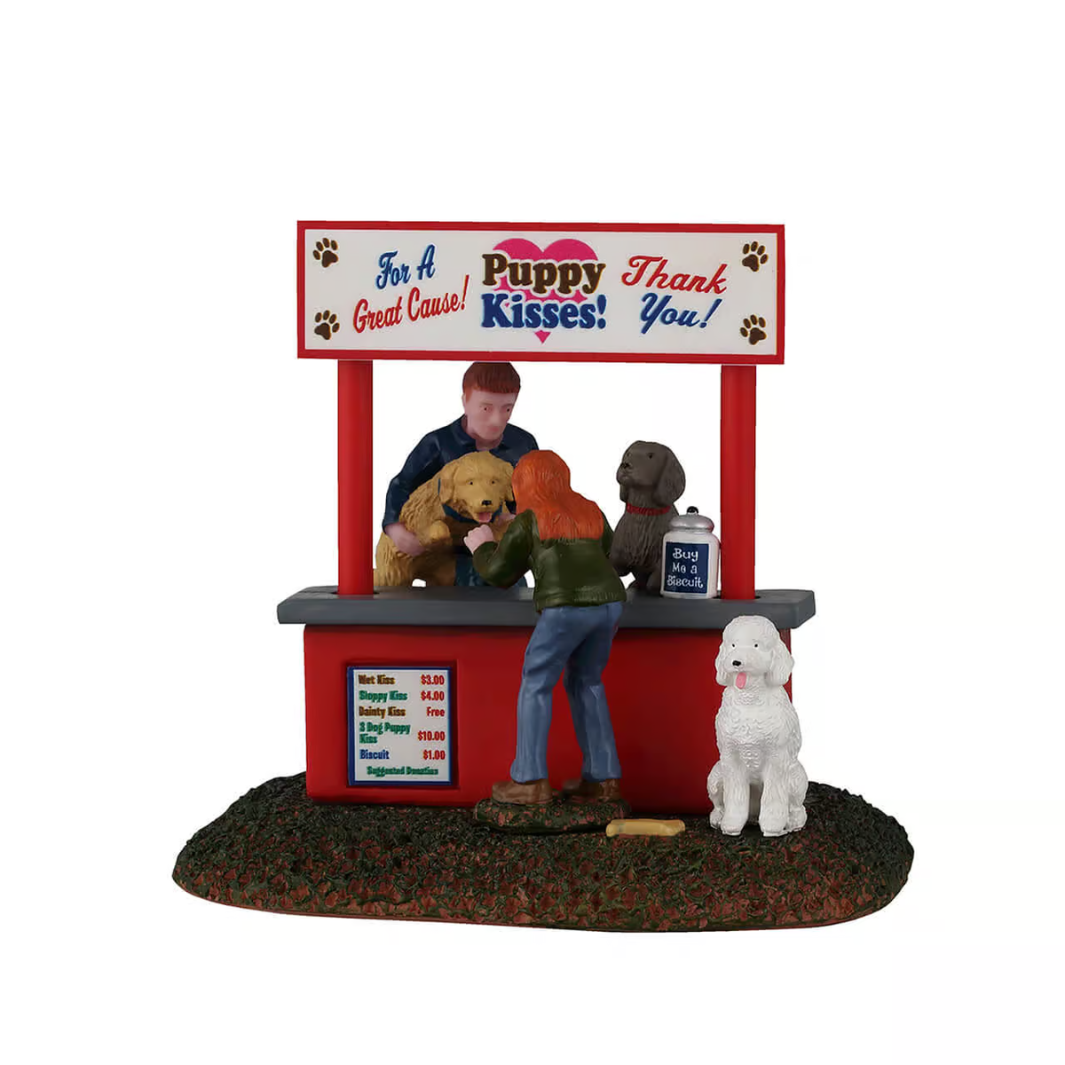 Lemax Puppy Kissing Booth – Christmas Village Figurine – 2026