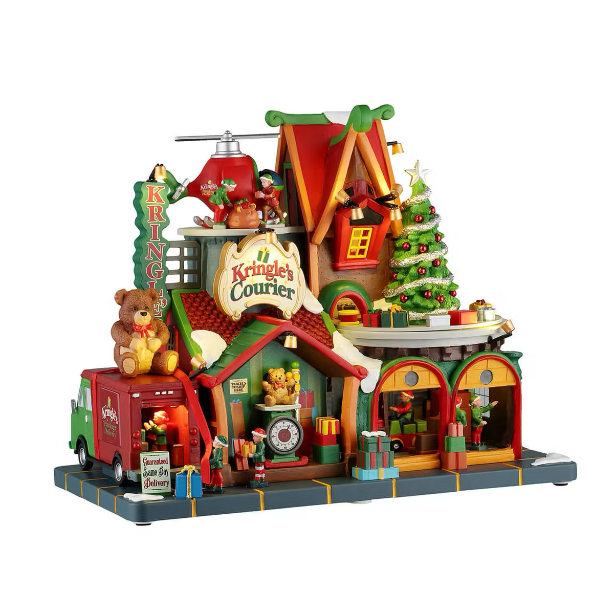 Lemax Kringle's Courier - with Lights, Sound & Motion
