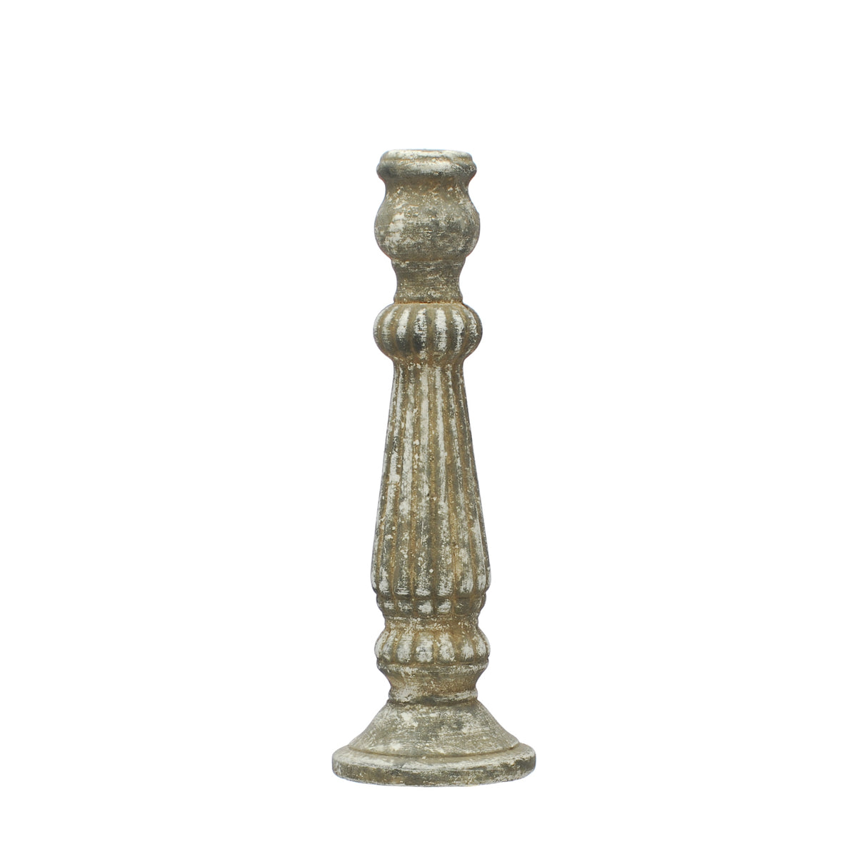 Antique Stone Candlestick