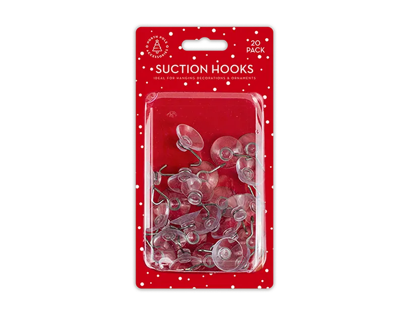 Suction Hooks - 20 Pack