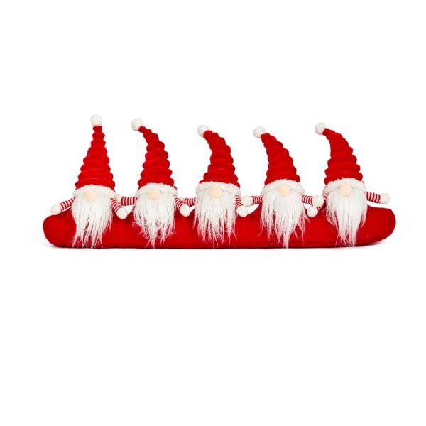 GrooviKert Red Christmas Gonk Draught Excluder