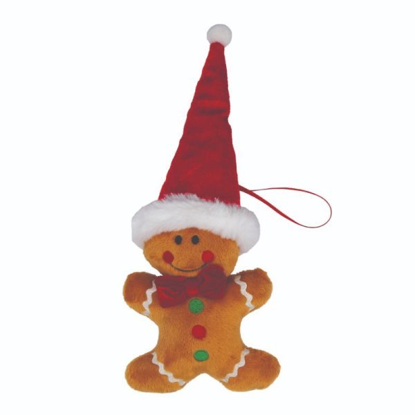 BSTAOFY Christmas Gingerbread Man Plush Pillow - 12 Inch Soft Stuffed Toy For Kids & Holiday Decor - View #8