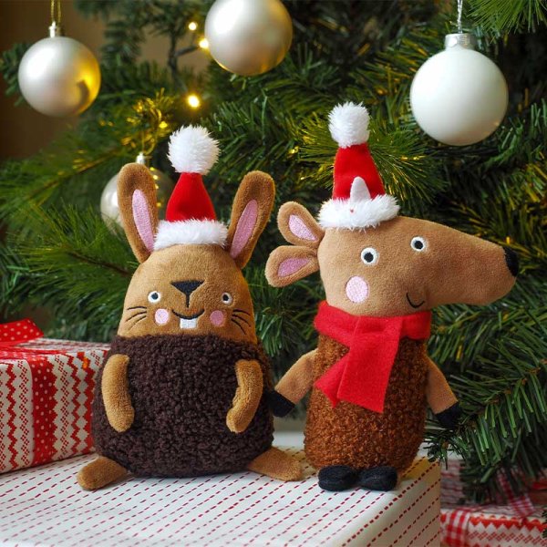 Festive Friend Christmas Dog Toy
