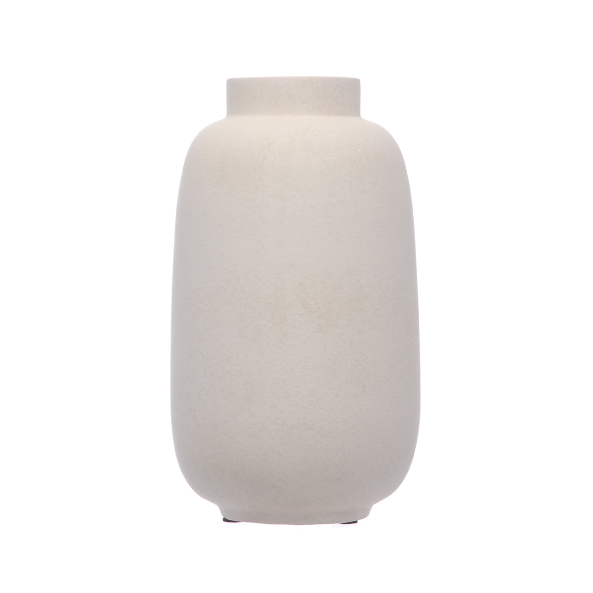 Biscuit Ceramic Textured Vase - 41cm