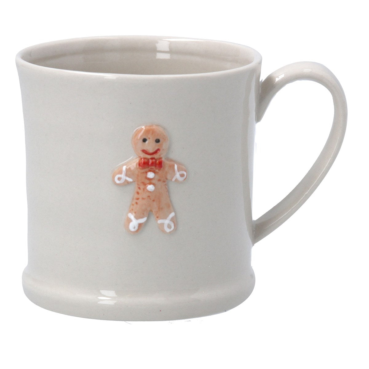 Gisela Graham - Gingerbread Man Ceramic Mini Mug - 7cm