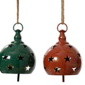 Iron Powder Bell Star Cut Out Bauble