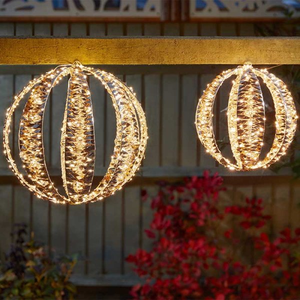 GoldTwist Globe Low Voltage - 40cm