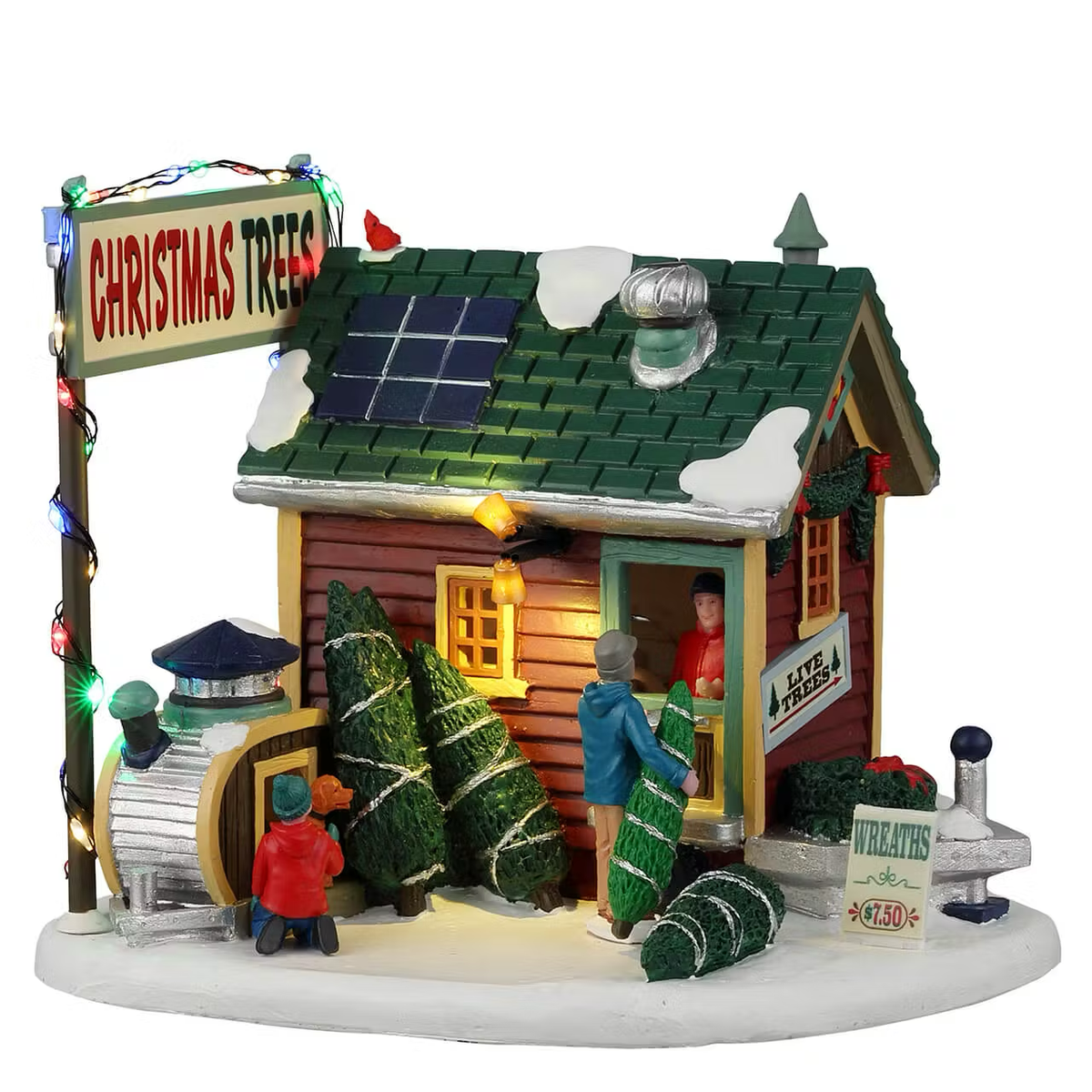Lemax - Tiny House Tree Lot