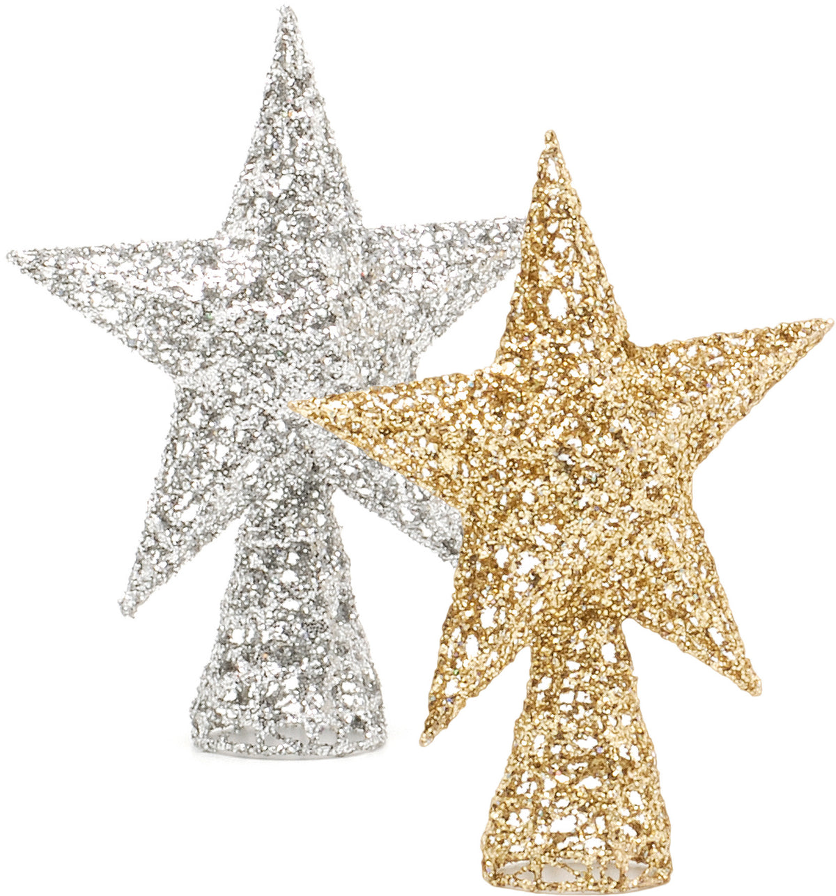 Glitter Star Tree Topper