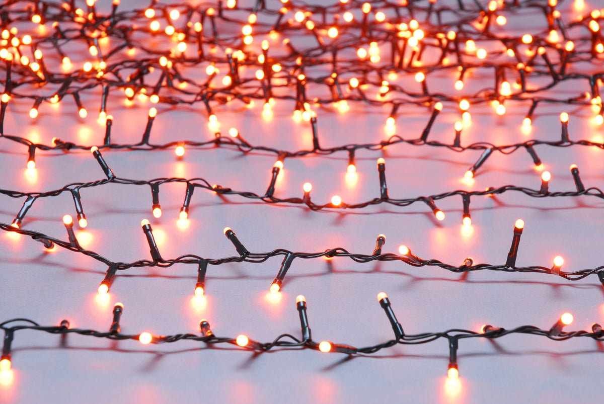 Halloween Glow-Worm Orange 520 Lights