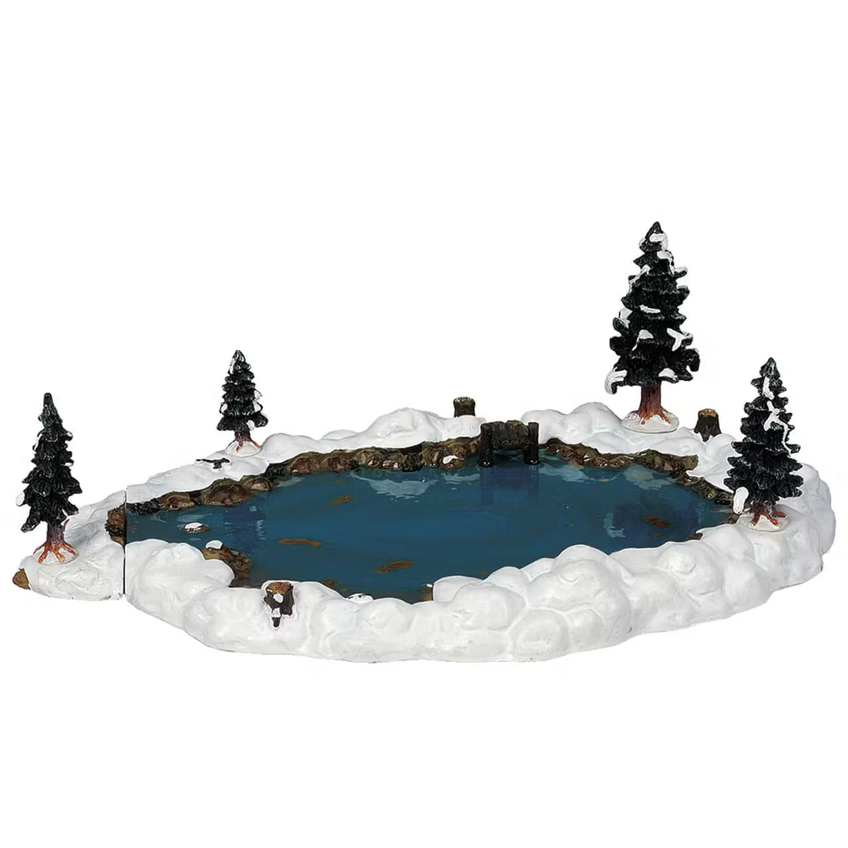 Lemax - Mill Pond - Set of 6 Christmas Village Ornament