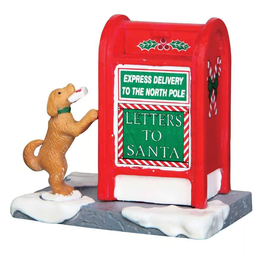 Lemax - Santa's Mailbox Christmas Village Figurine
