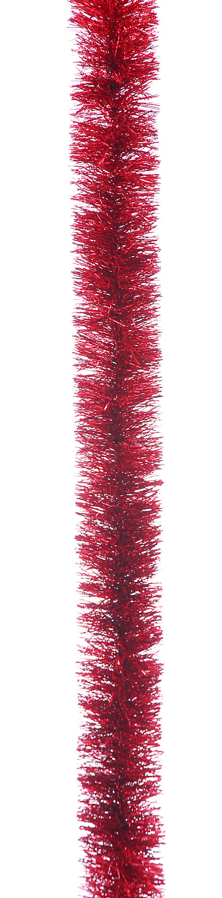 Red Fine Cut Tinsel - 200cm
