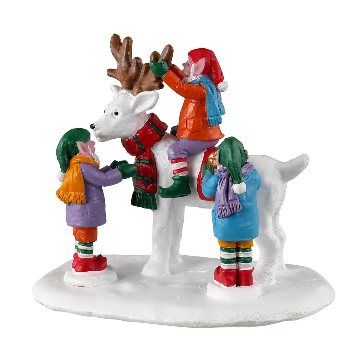 Lemax Reindeer Snowman - Christmas Village Figure