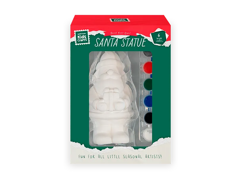 Paint Your Own Christmas Plaster Character Decoration