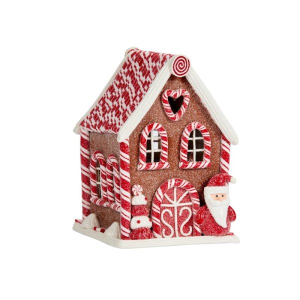 Three Kings Gingerbread Santa CandyCabin - 20cm