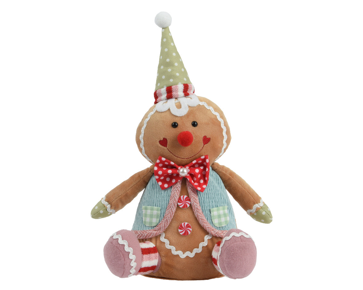 Polyester Sitting Gingerbread Ornament - 40cm
