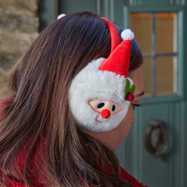 Christmas Santa Earmuffs