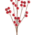 Shiny Red Berry Spray - 40cm