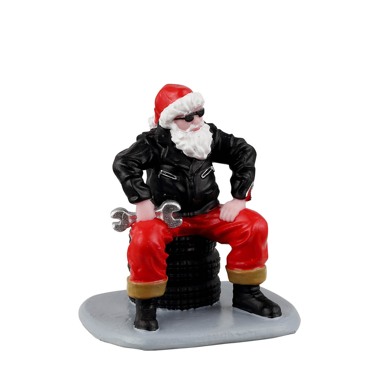 Lemax - Cool Santa Christmas Village Sitting Figurine