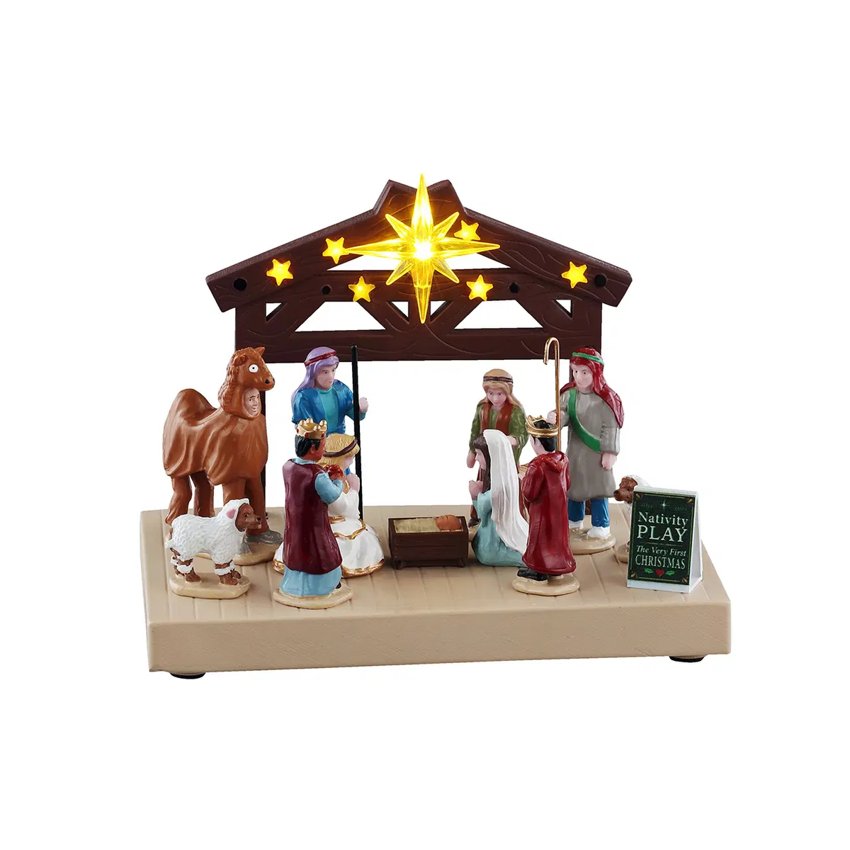 Lemax Nativity Play- with LED Lights