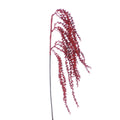 Red Glitter Hanging Down Spray - 62cm