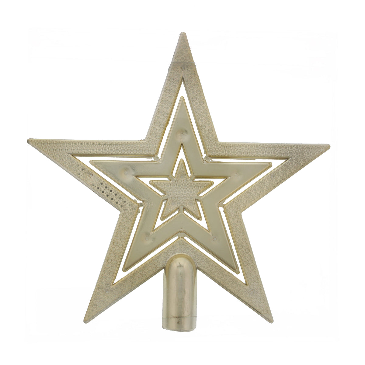 Champagne Gold Star Tree Topper