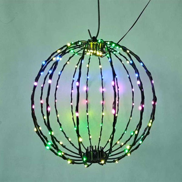 Three Kings Colour Changing Twinkle Orb with 144 LED Lights 30cm