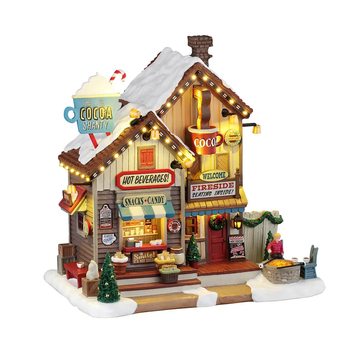 Lemax The Cocoa Shanty – with Lights – 2026