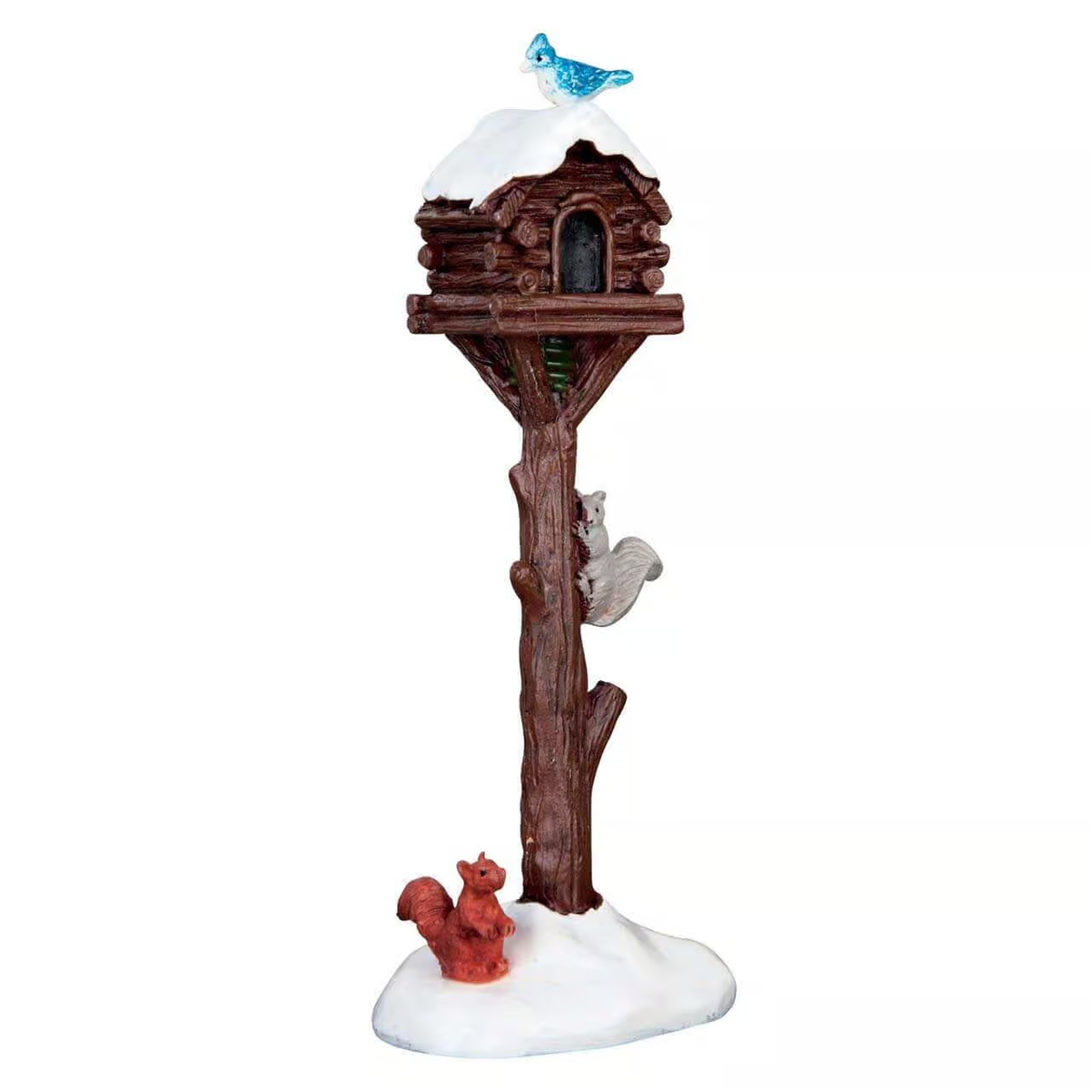 Lemax Rustic Birdhouse Raid Christmas Figurine