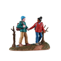 Lemax Hiking Couple- Christmas Figurine