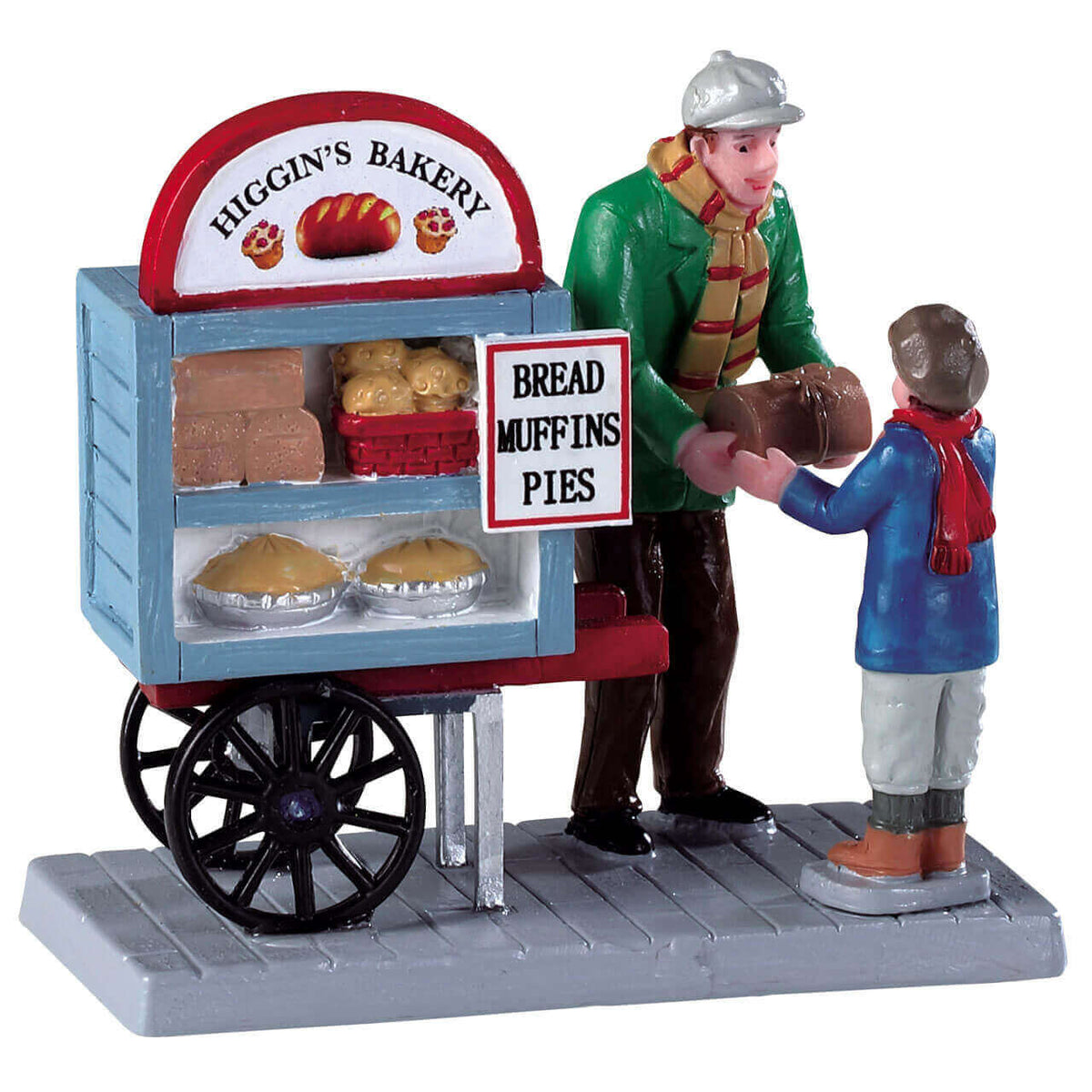 Lemax - Delivery Bread Cart Village Figurine